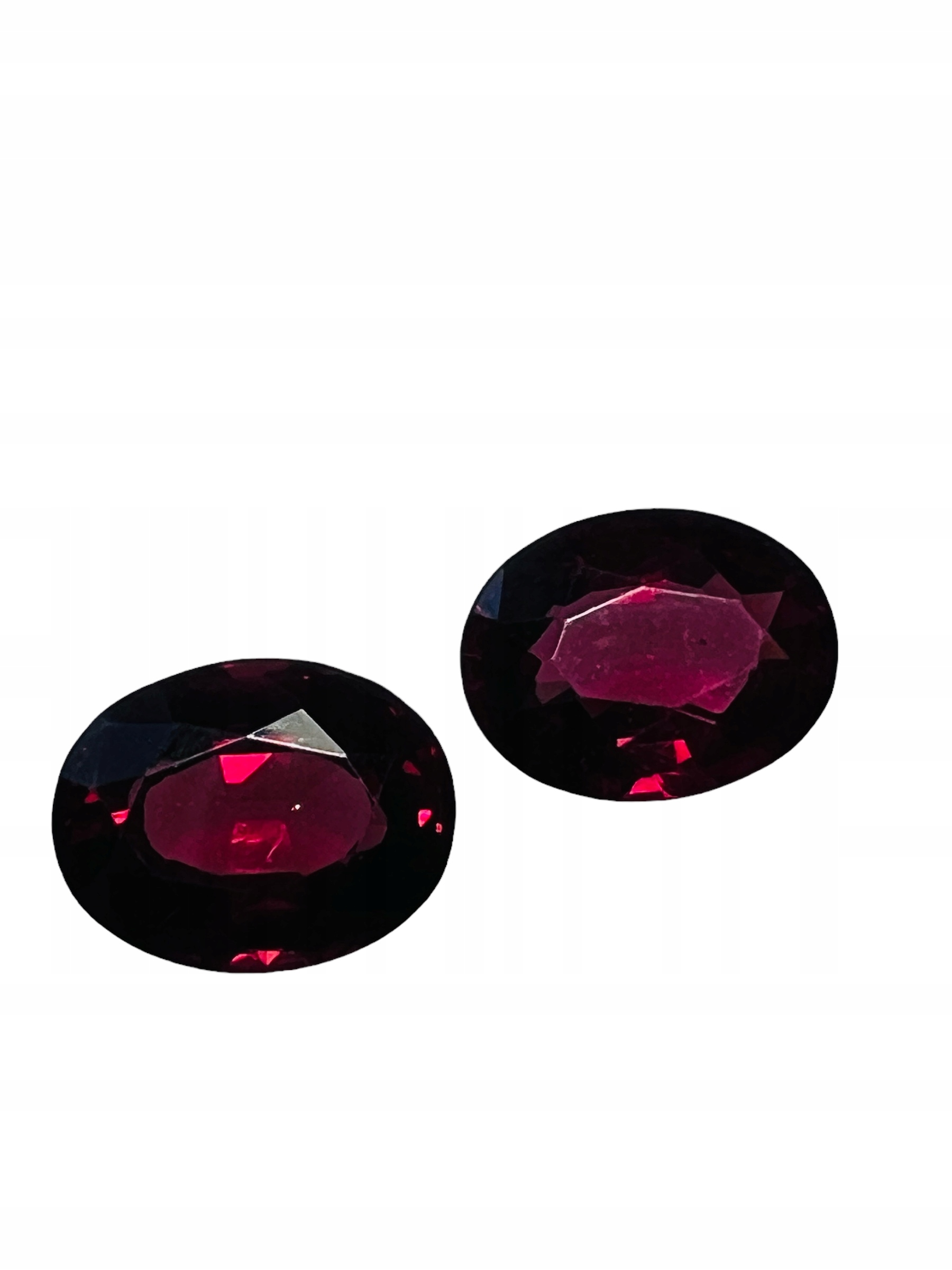 Granátové Jablko Purpurový Rodolit Ovál 9x7 mm +/- Kus