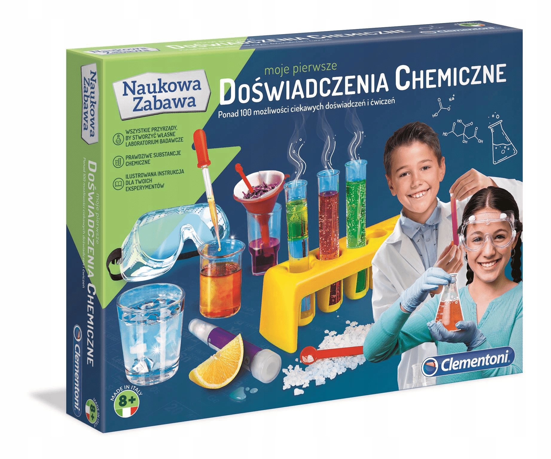 

Moje Pierwsze Doświadczenia Chemiczne Clementoni