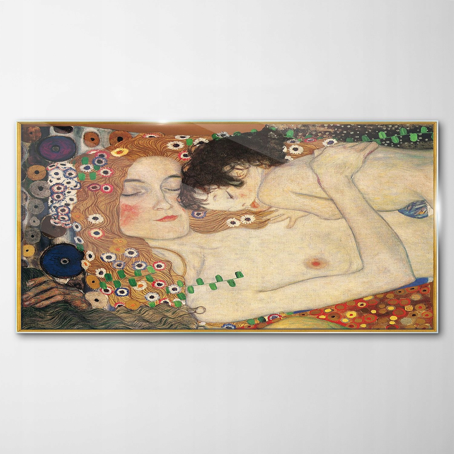 

Hartowany Obraz Szklany Klimt Matka Dziecko 120x60