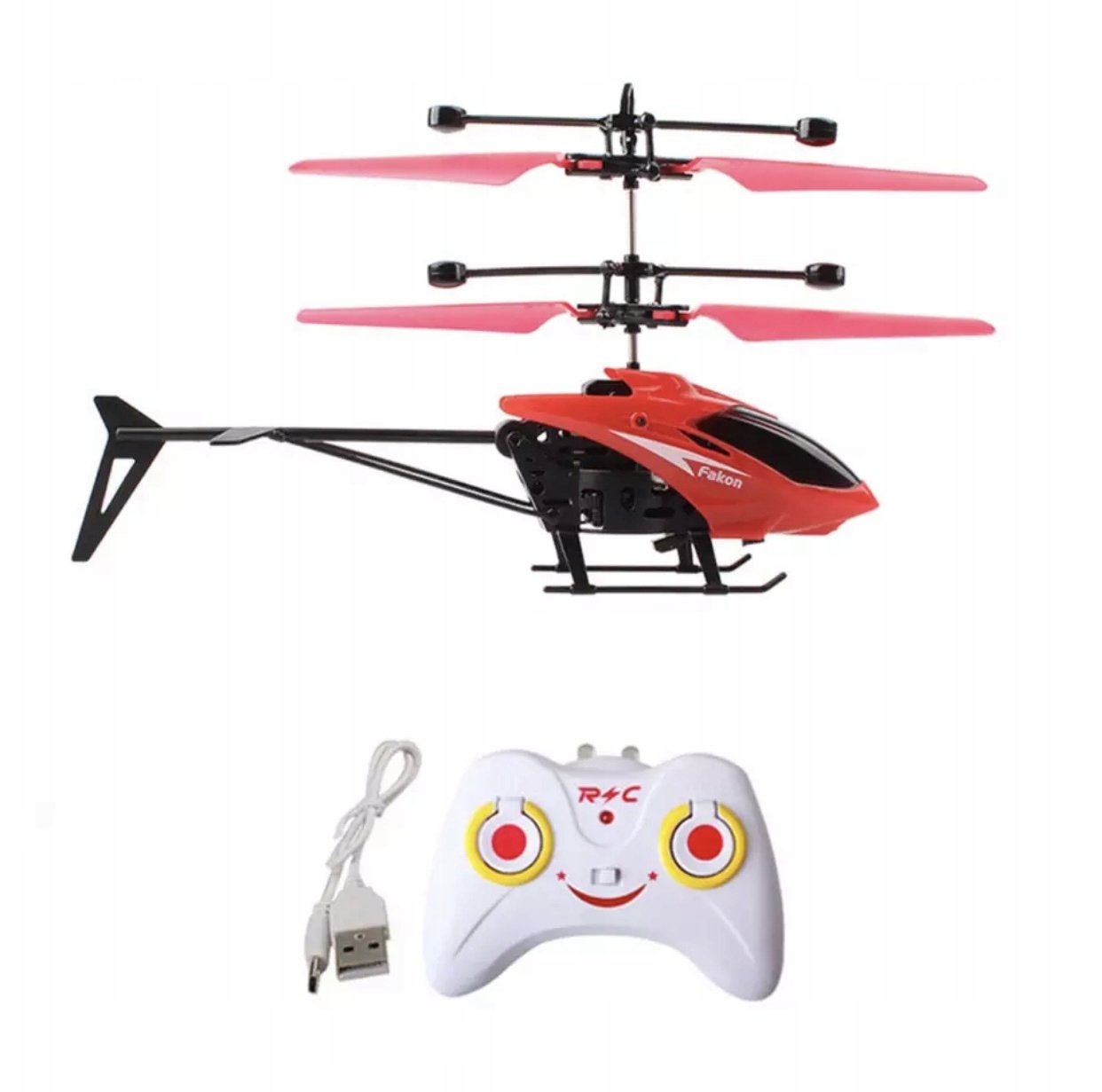 

Helikopter zdalnie sterowany z pilotem samolot