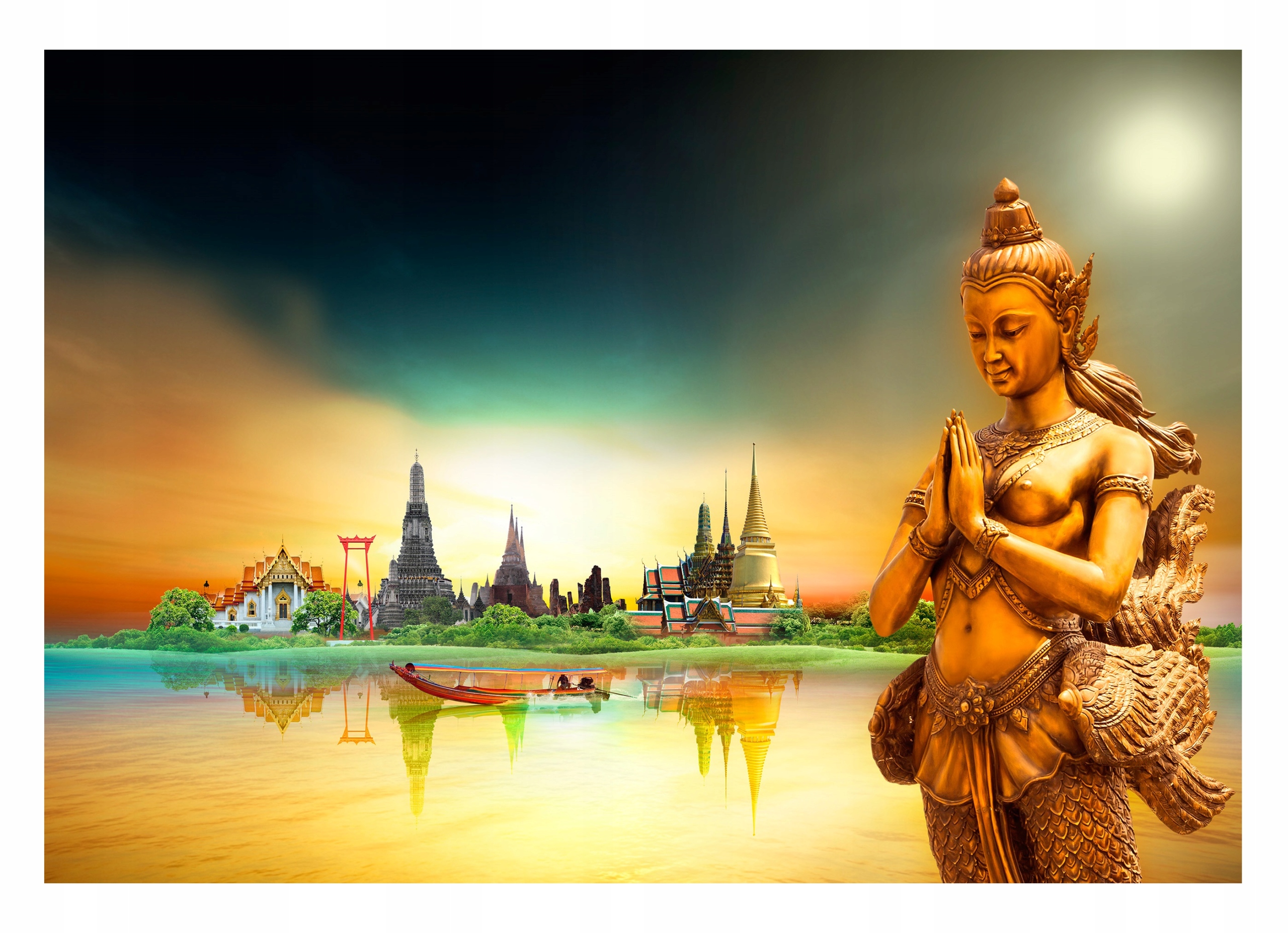 Fototapeta India Chrám Buddha Príroda 416x254