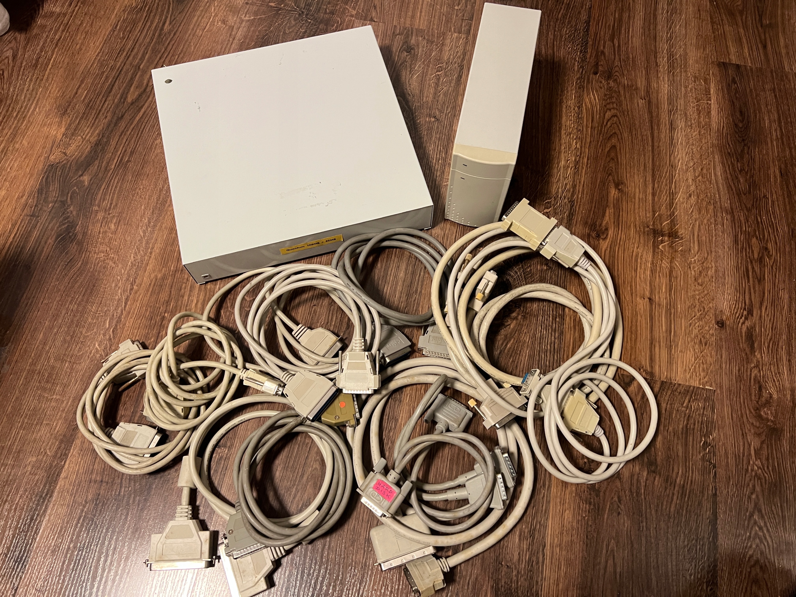 Atari ST / STE – ICD AdSCSI Plus + 2x dysk SCSI + kable ACSI/SCSI MEGAFILE