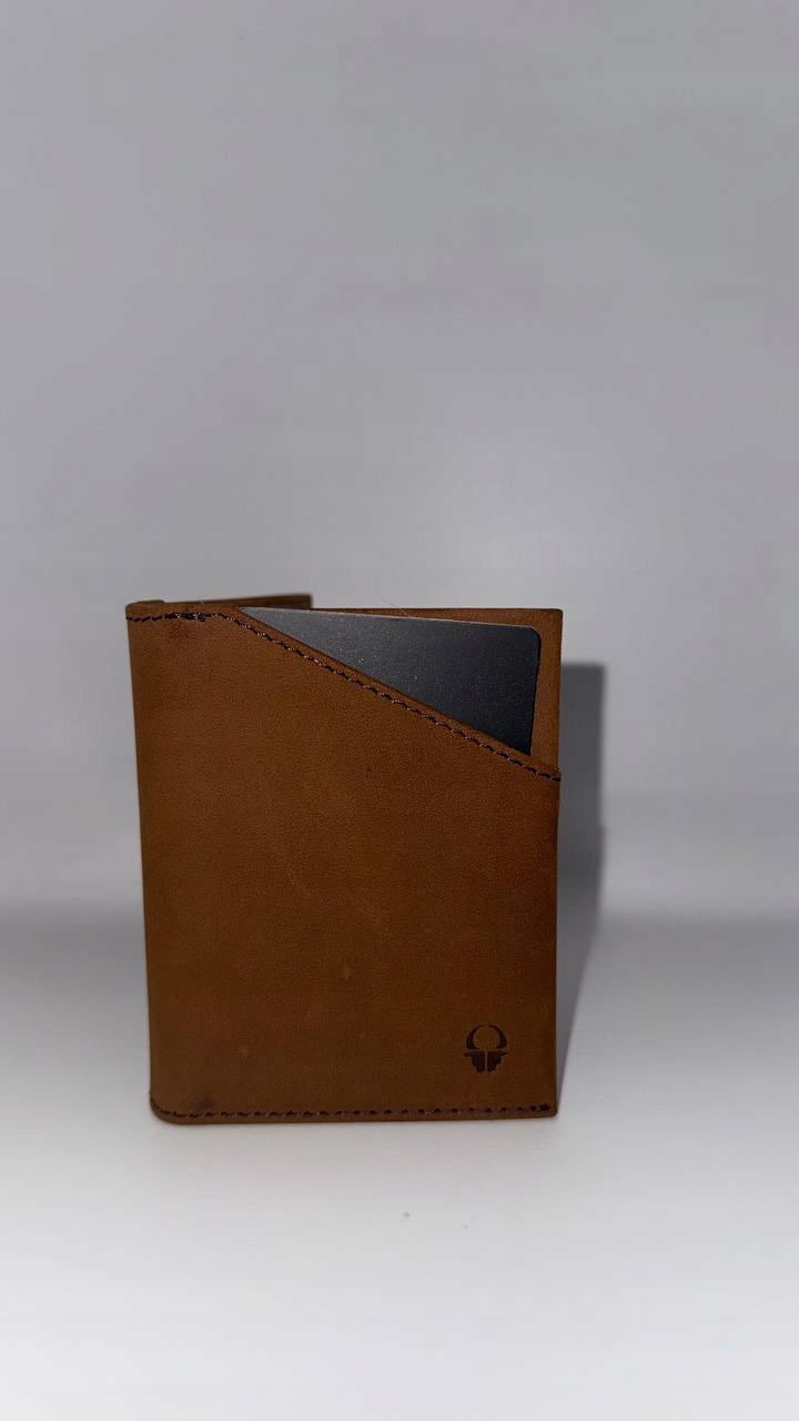 Donbolso Pánská kožená peněženka Rfid Vintage Slim Peněženka hnědá