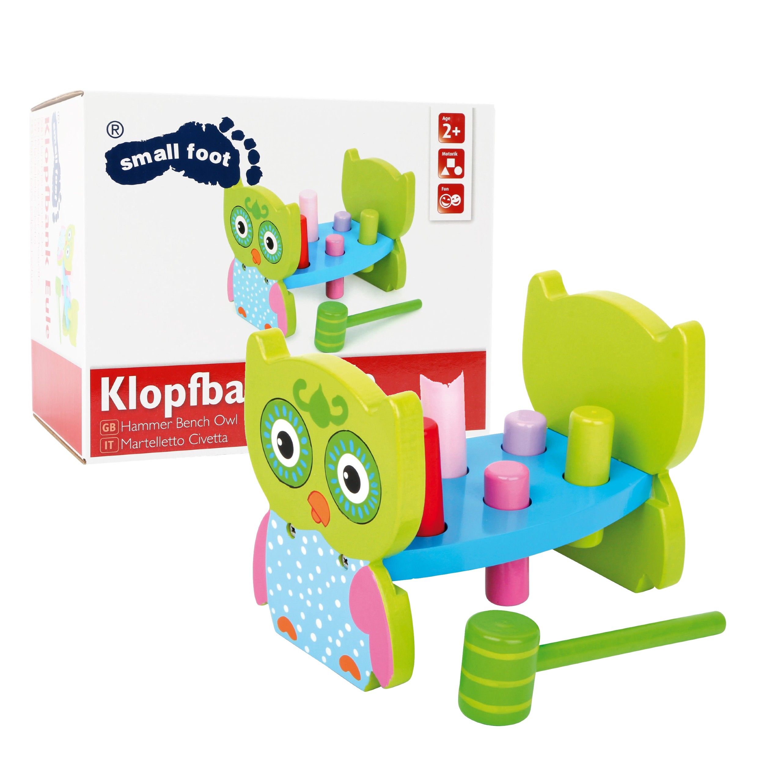 

Drewniana Wbijanka Przebijanka Wbijak Młotek Sówka