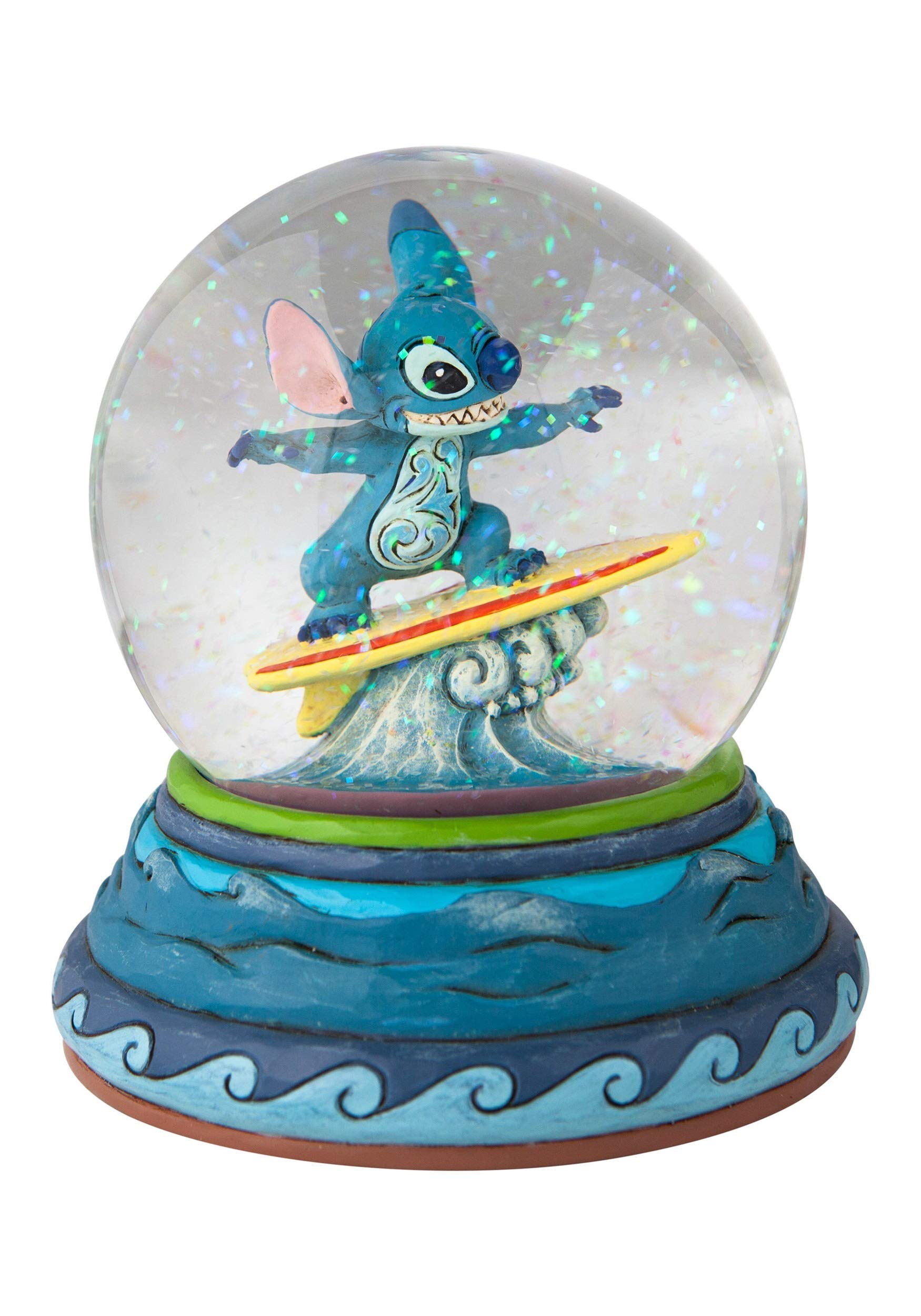 Disney Snow Globe Waterball Ručně malovaný sběratelský svícen a ozdoby
