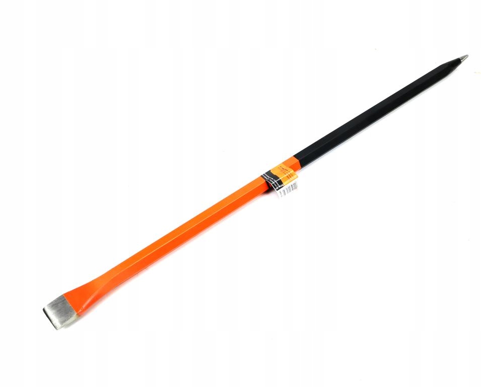 ŁOM BUDOWLANY PROSTY 80cm fi 22mm BRECHA ŁAPKA TEGER