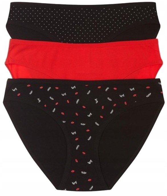 HENDERSON FIGI MAJTKI DAMSKIE MI-MI 2x3-PAK MIX M Fason figi