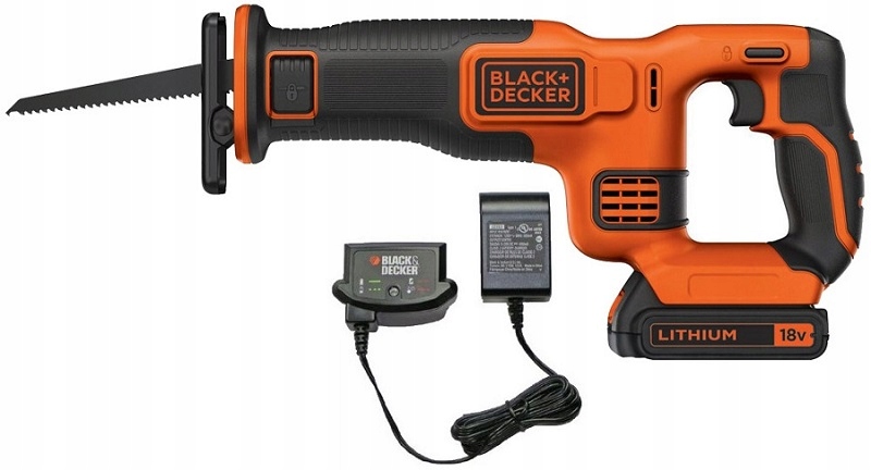 PIŁA SZABLASTA AKUMULATOROWA BLACK DECKER 18V 1x1,5Ah BDCR18