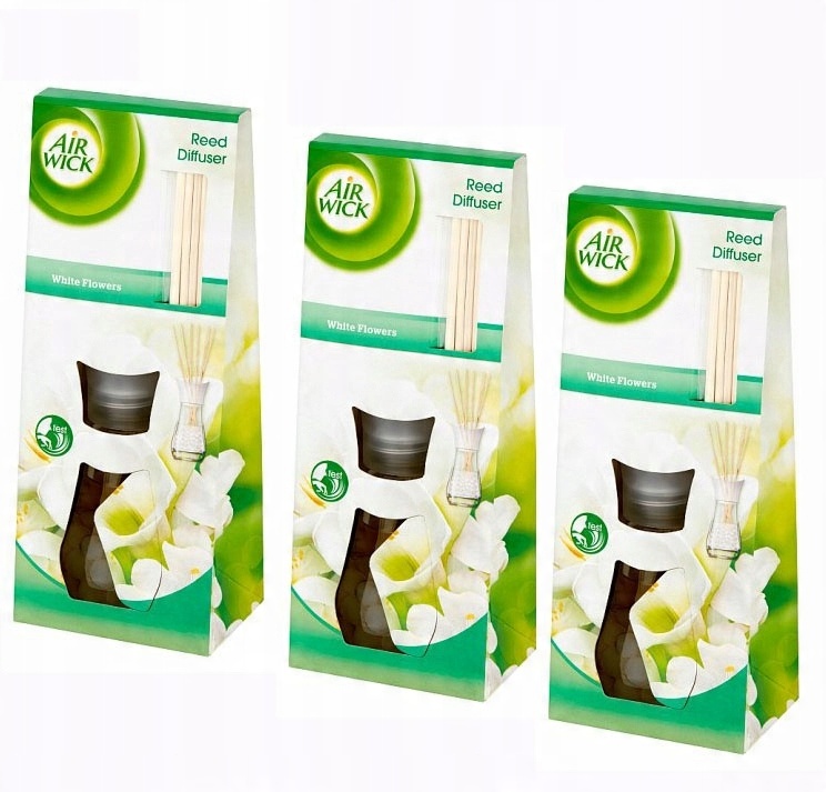 

Air Wick Pachnące Patyczki Białe Kwiaty 3 X 25 ML
