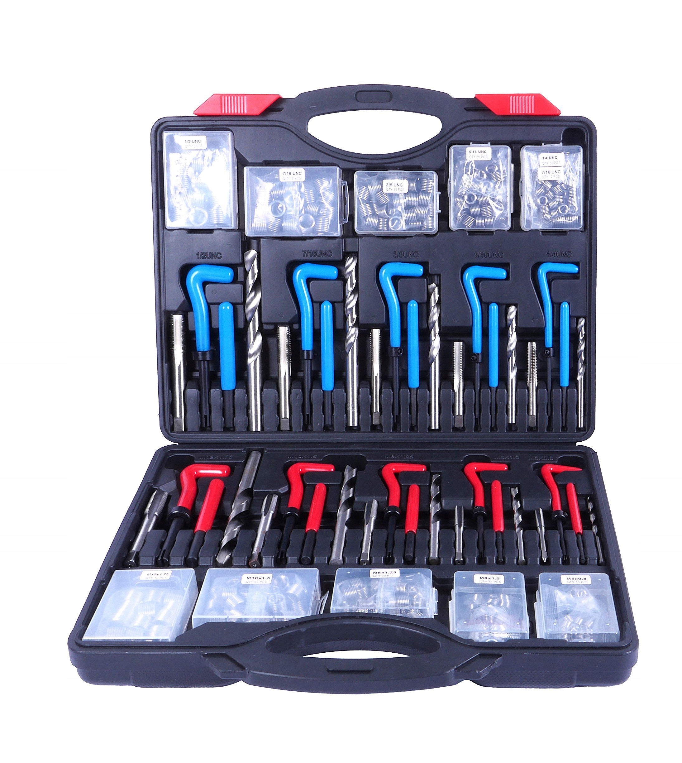 Sada na regeneráciu závitov 314 mm, metrické a palcové, Heli Coil