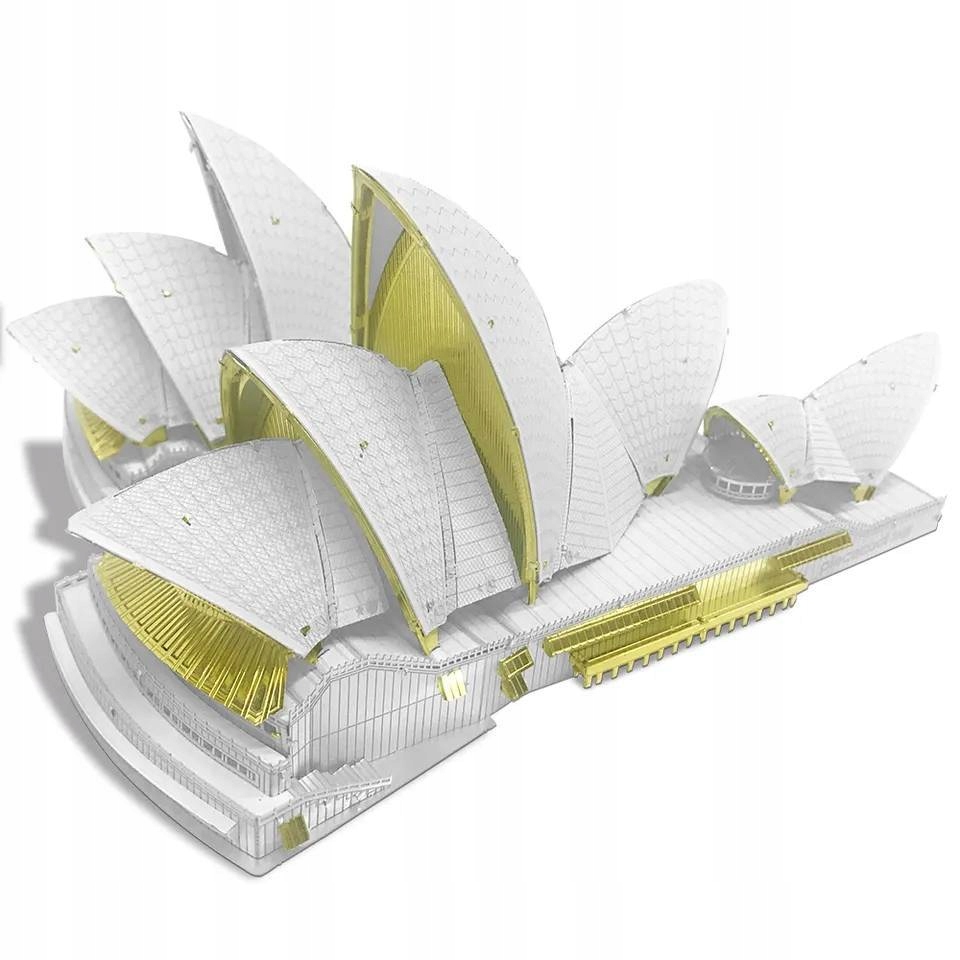 

Piececool Puzzle Metalowe Model 3D Opera Sydney