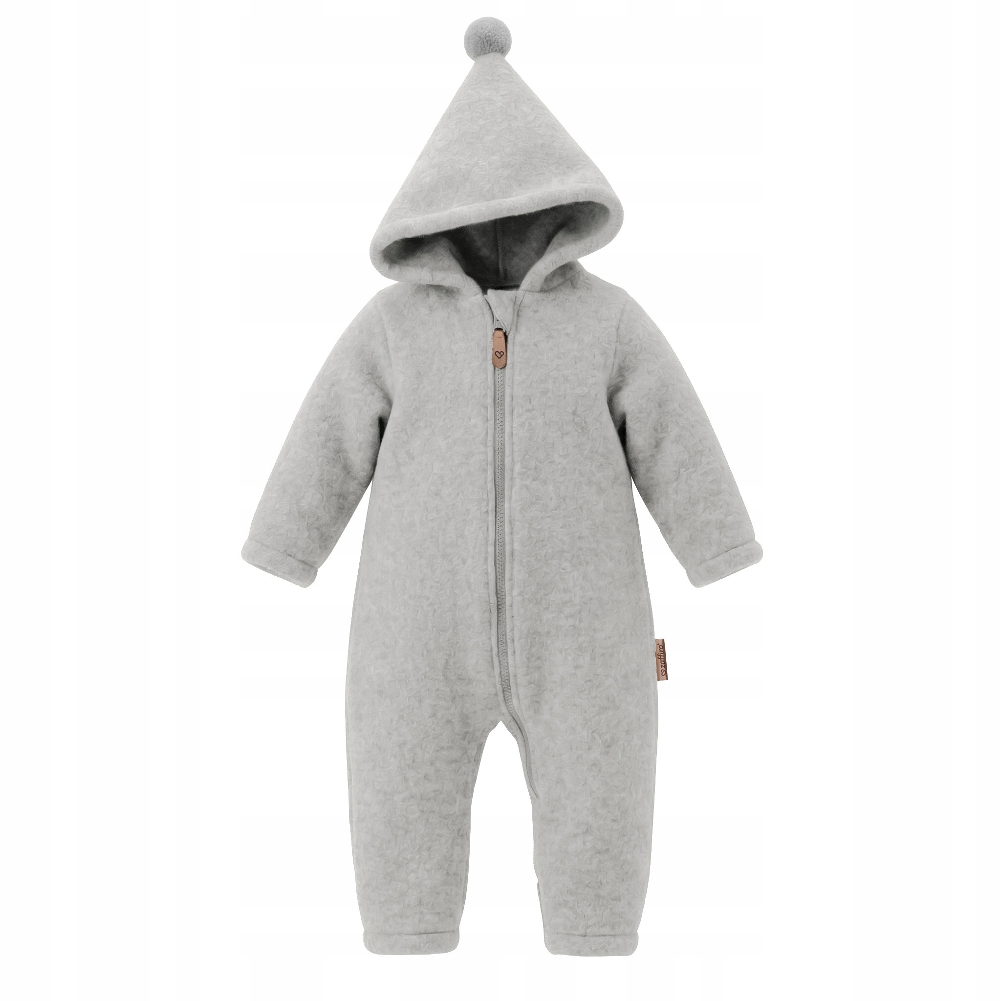 Kombinezon wełniany dla dzieci Sierra 74/80 grey