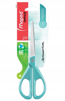 Nożyczki Maped Essentials Green 17cm pastel