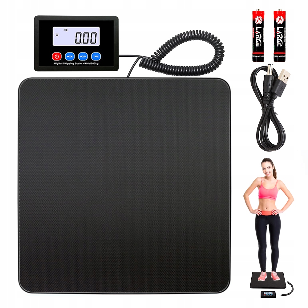 Digitální Elektronická Váha S LCD Displejem Tara Hold 40 G-200 Kg