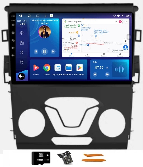 Radio Android Navigácia Ford Mondeo MK5 14-19 4/64GB Lte 4G CarPlay Gps