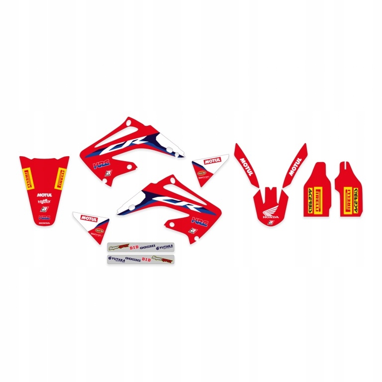 2136R21 - BLACKBIRD ШПОН HRC HONDA CR 125/250 2002-07