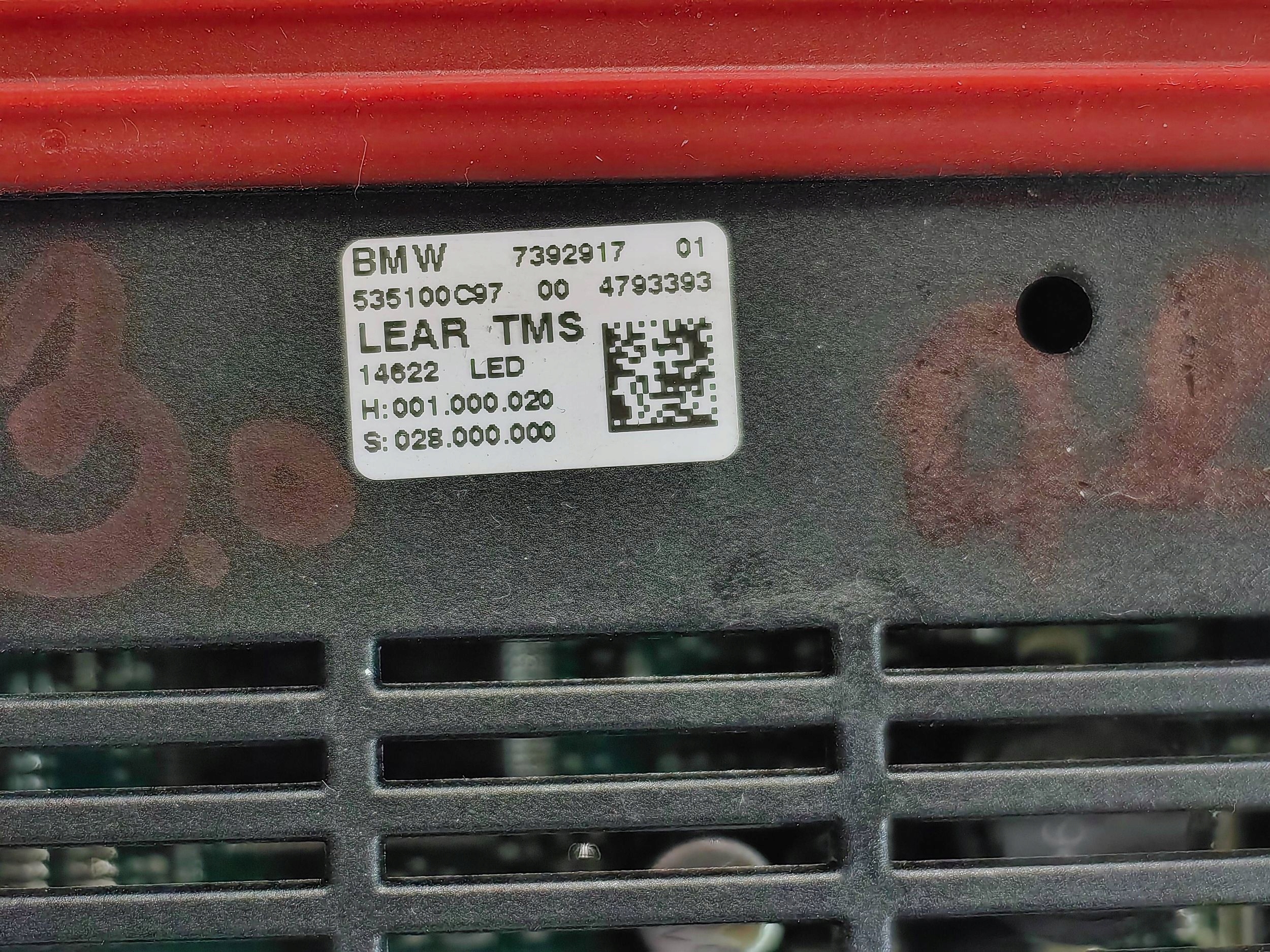 BMW 7 F01 F02 - модуль led