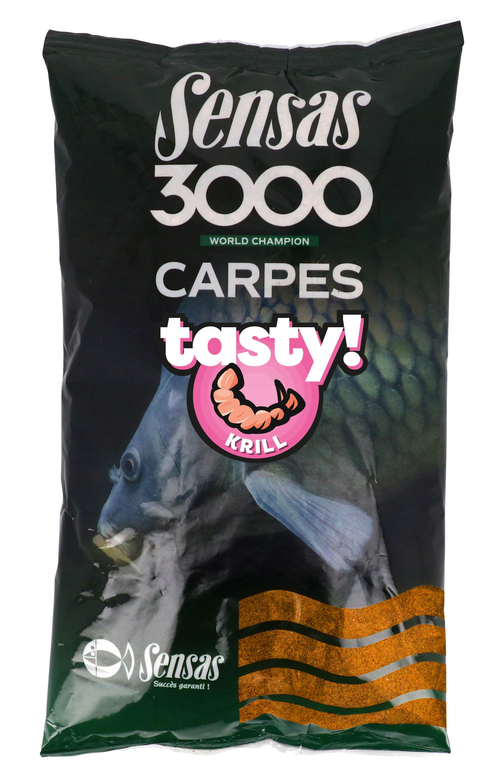 Zanęta Sensas 1kg 3000 Carp Tasty Krill 40769
