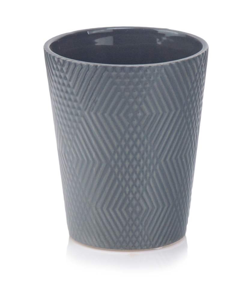 Osłonka Doniczka Ceramiczna Orchid 13x15 cm różowa Maks. szerokość 13 cm