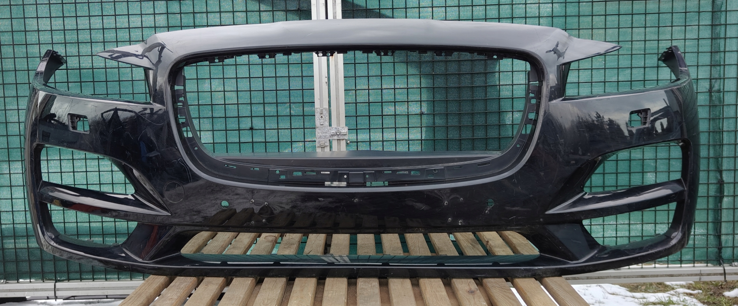 JAGUAR F PACE X761 ZDERZAK PRZÓD XENON PDC 2016-