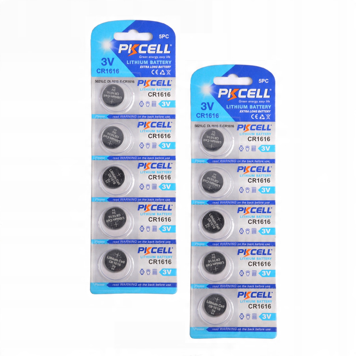 

Bateria Alkaiczna Pkcell CR1616 2 Blistry 10SZT