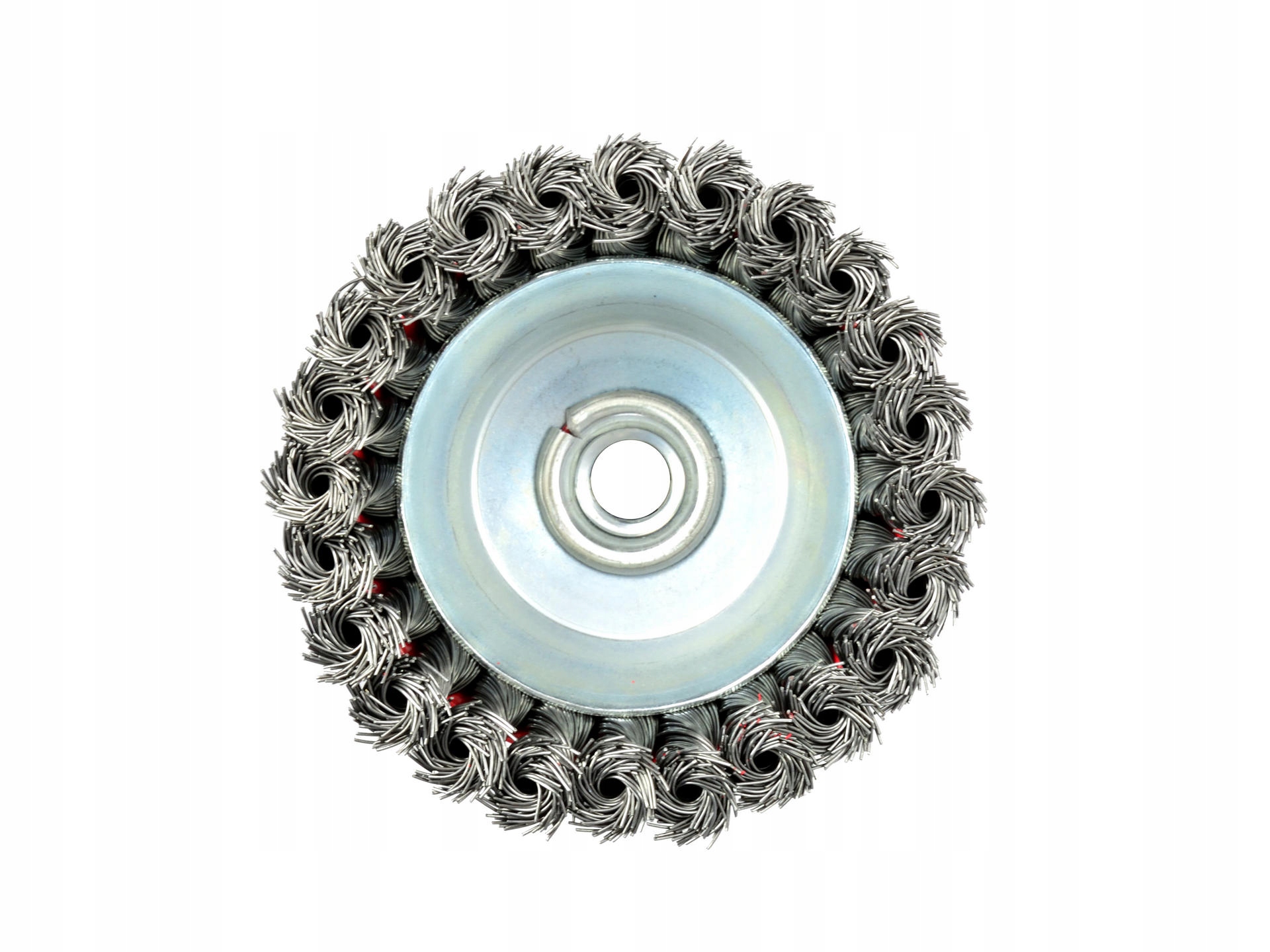 SZCZOTKA DRUCIANA DRUT SKRĘTNY CZOŁOWA M14 100 mm Marka Geko