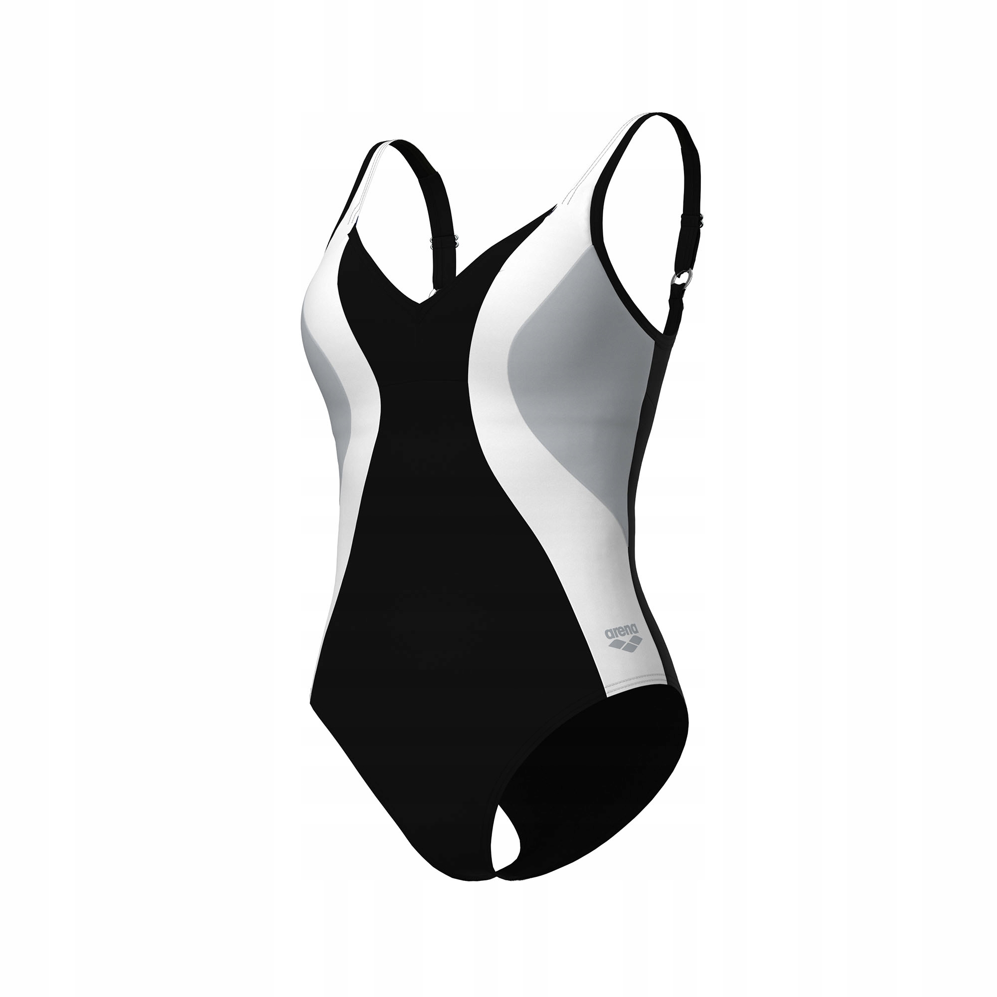 Dámské tréninkové bazénové plavky modelující pláž Arena R.D36|S