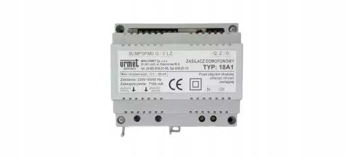 Zasilacz 18A2 URMET DIN