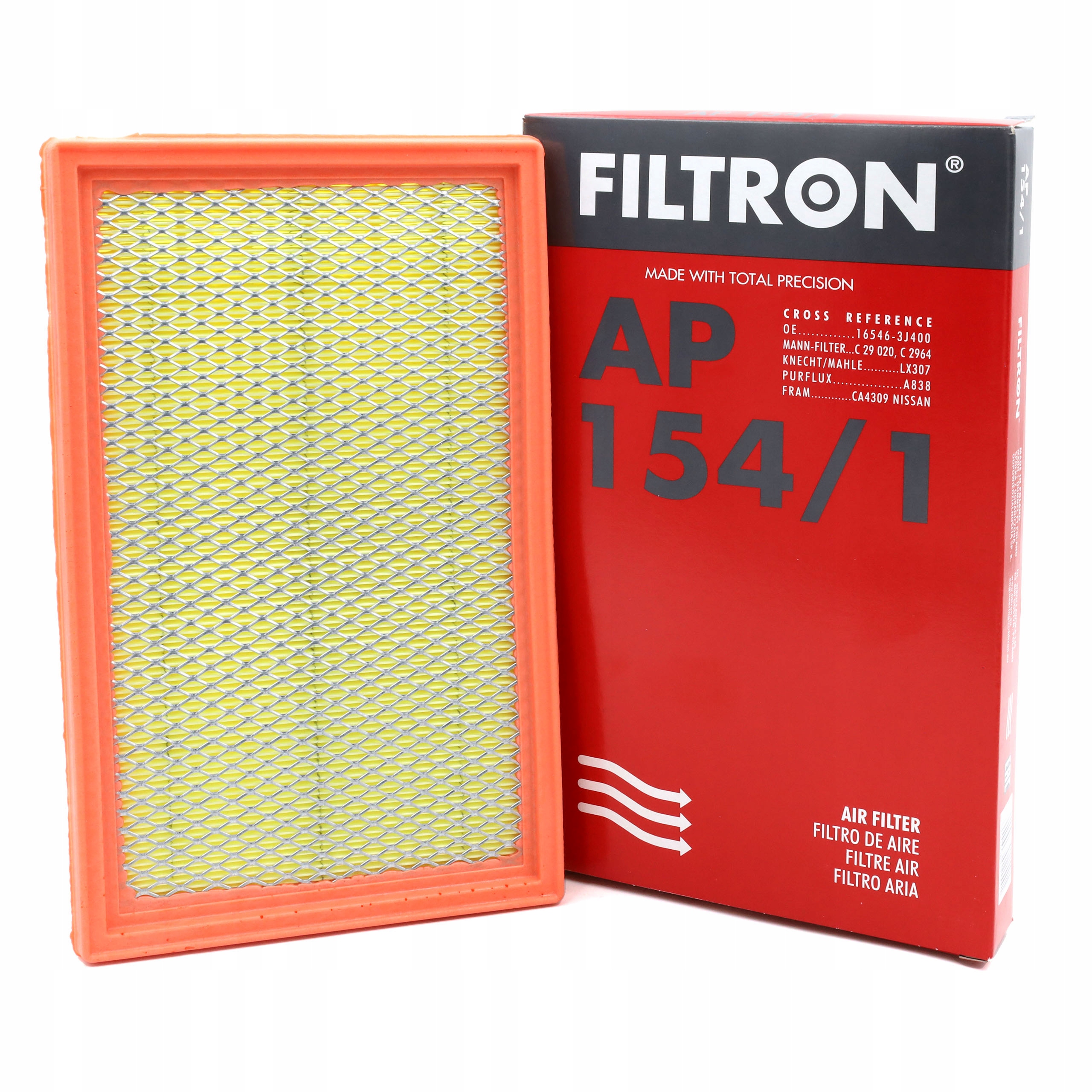 

Filtr Powietrza Filtron AP154/1