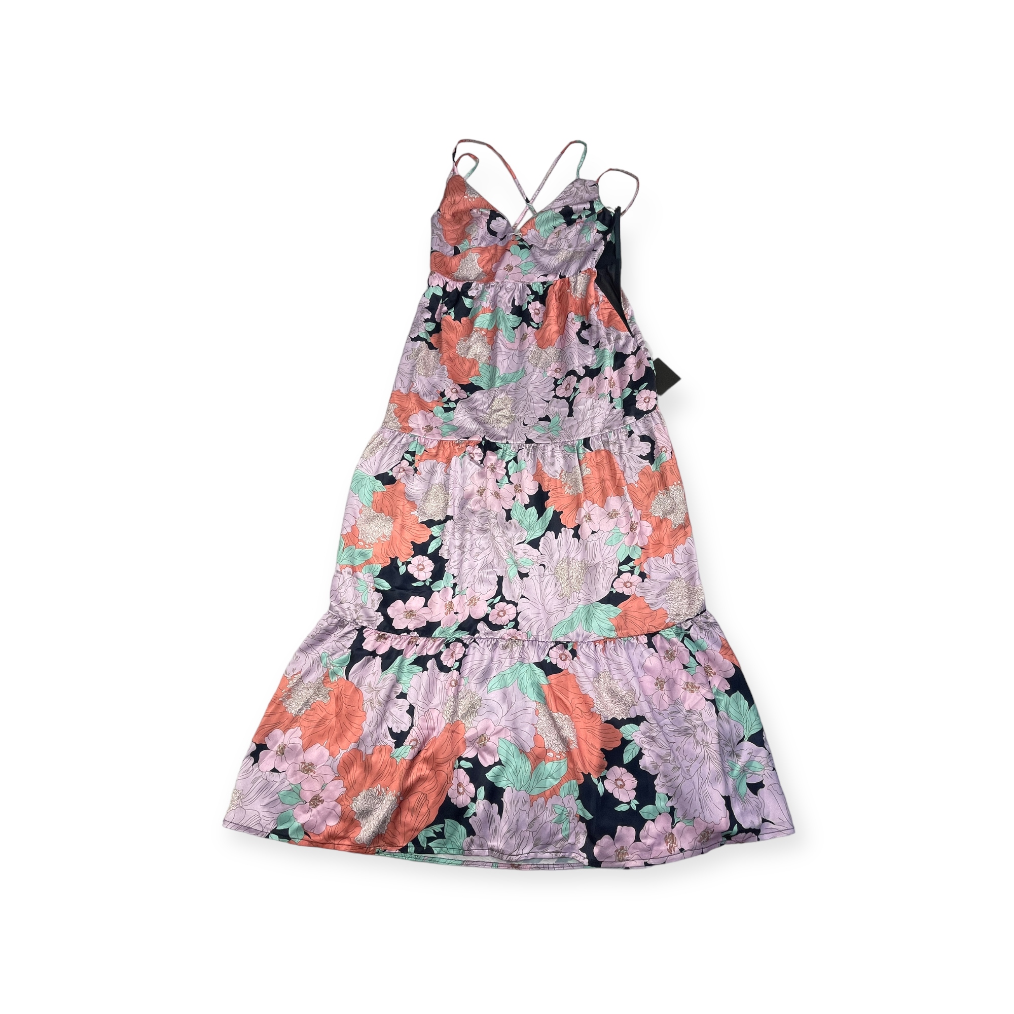 Dlouhá šaty s ramínky Lulus XL