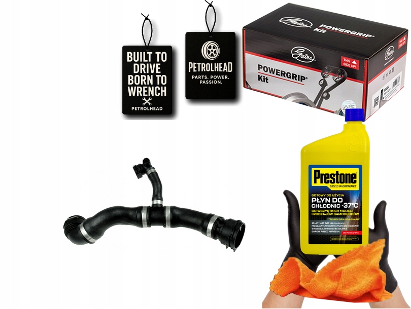 Gumový Kabel Chladicího Systému Horní Bmw 1 E81 1 E82 #Petrolhead Pro+ Kit5