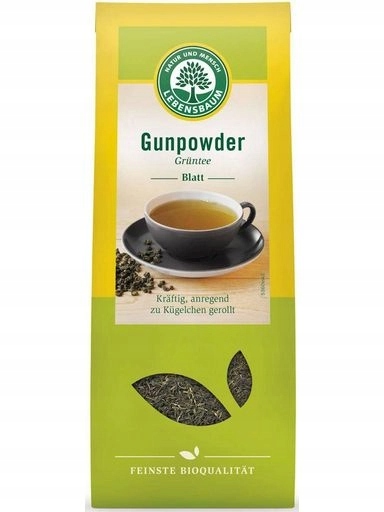 Lebensbaum Čaj zelený gunpowder listový Bio 100 g