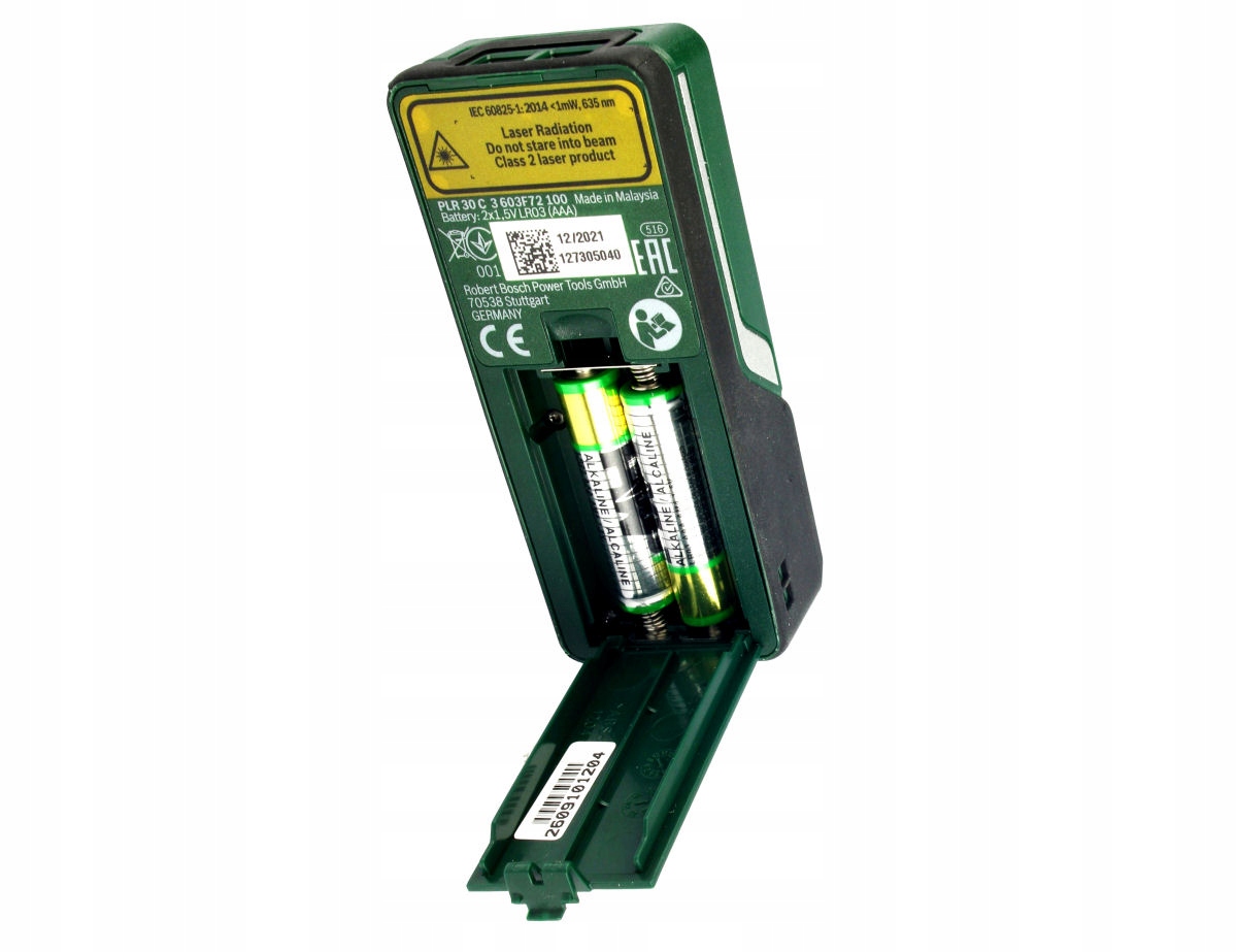 DALMIERZ LASEROWY UNIVERSALDISTANCE PLR 30 C BOSCH zasięg 30 metrów EAN (GTIN) 3165140791847
