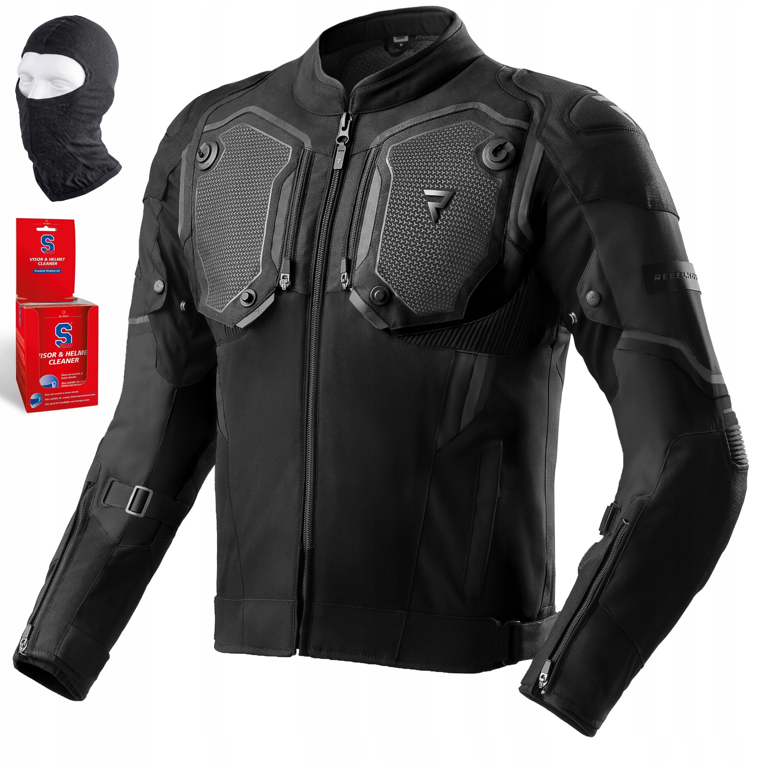 Motocyklová bunda Rebelhorn Borg II Street Tour 2 vrstvy Ce Aa