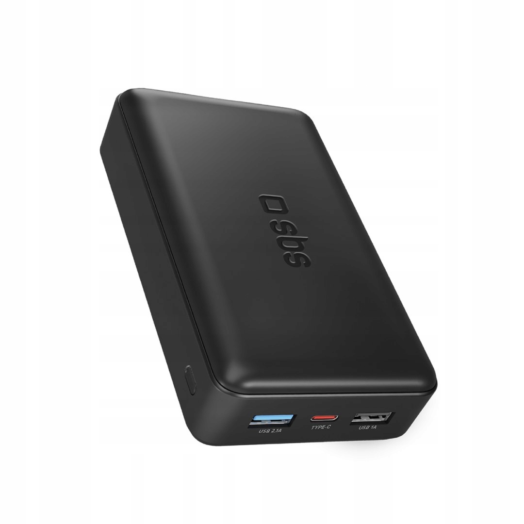 Powerbank 20000 mAh Usb-a Usb-c czarny