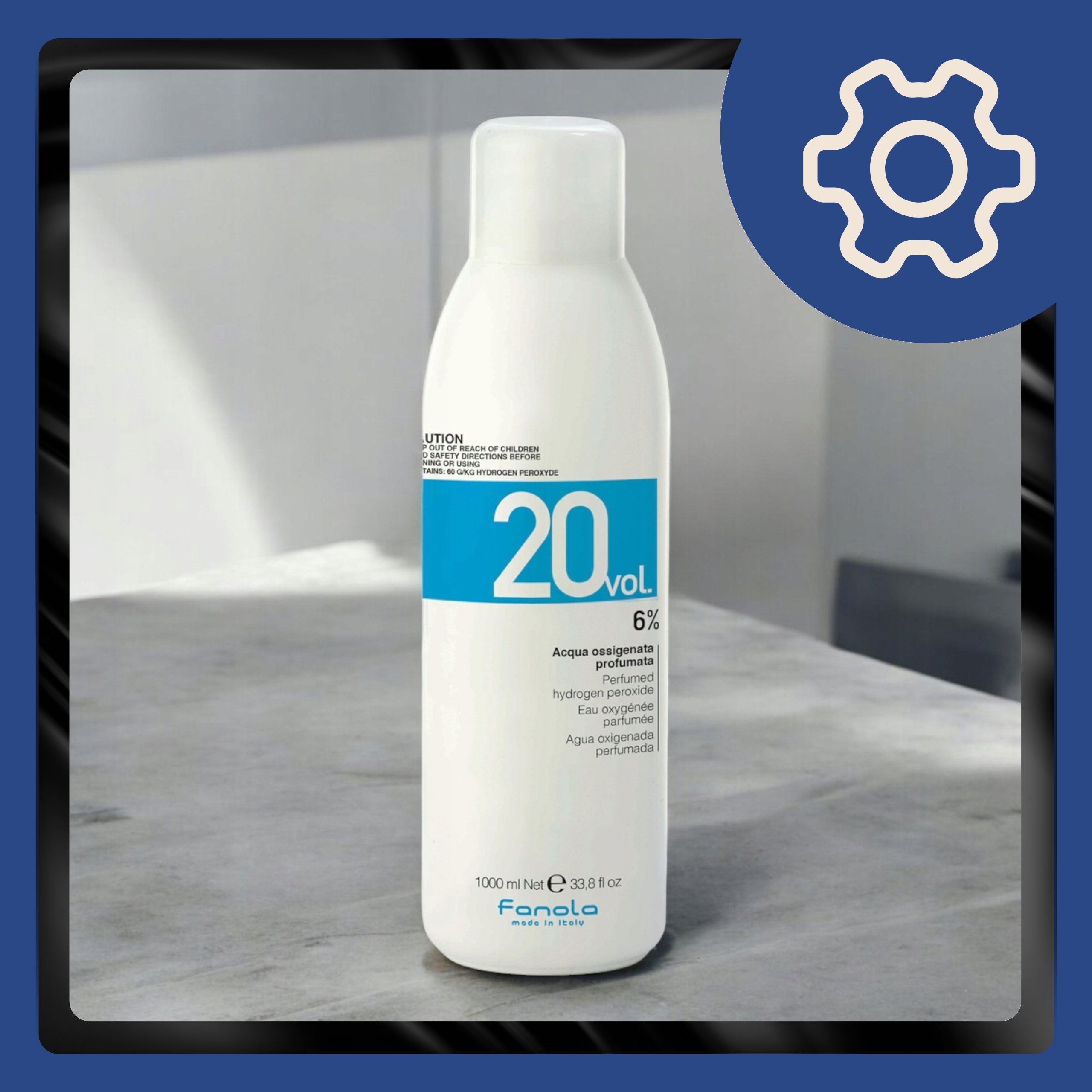 FANOLA CREMA 20 OXYDANT 6% WODA UTLENIONA DO FARB EMULASJA 1000ML Marka Fanola