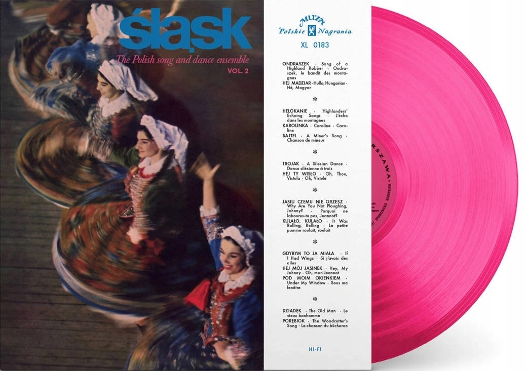 Śląsk Vol. 2 Zespół Pieśni I Tańca Śląsk Lp Pink Folia