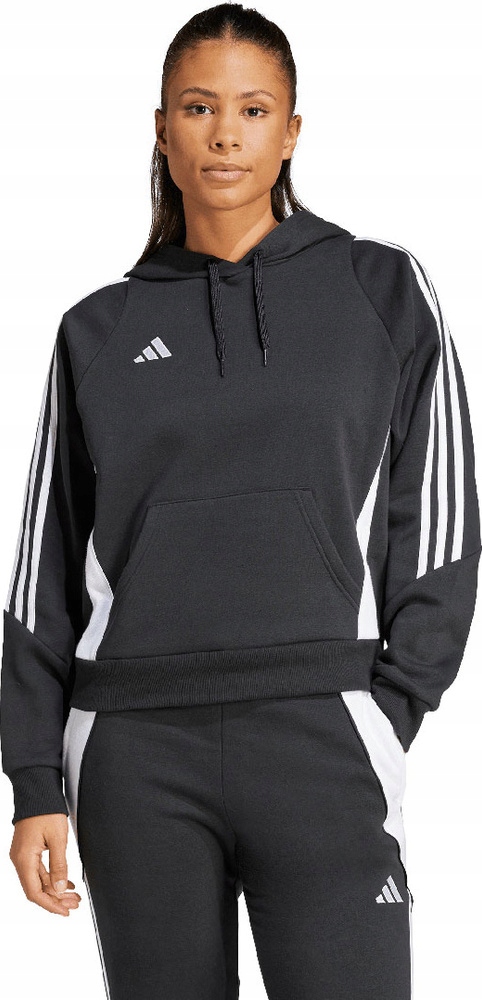 Mikina Dámská Adidas Tiro 24 Hooded Dresová Černá vel m