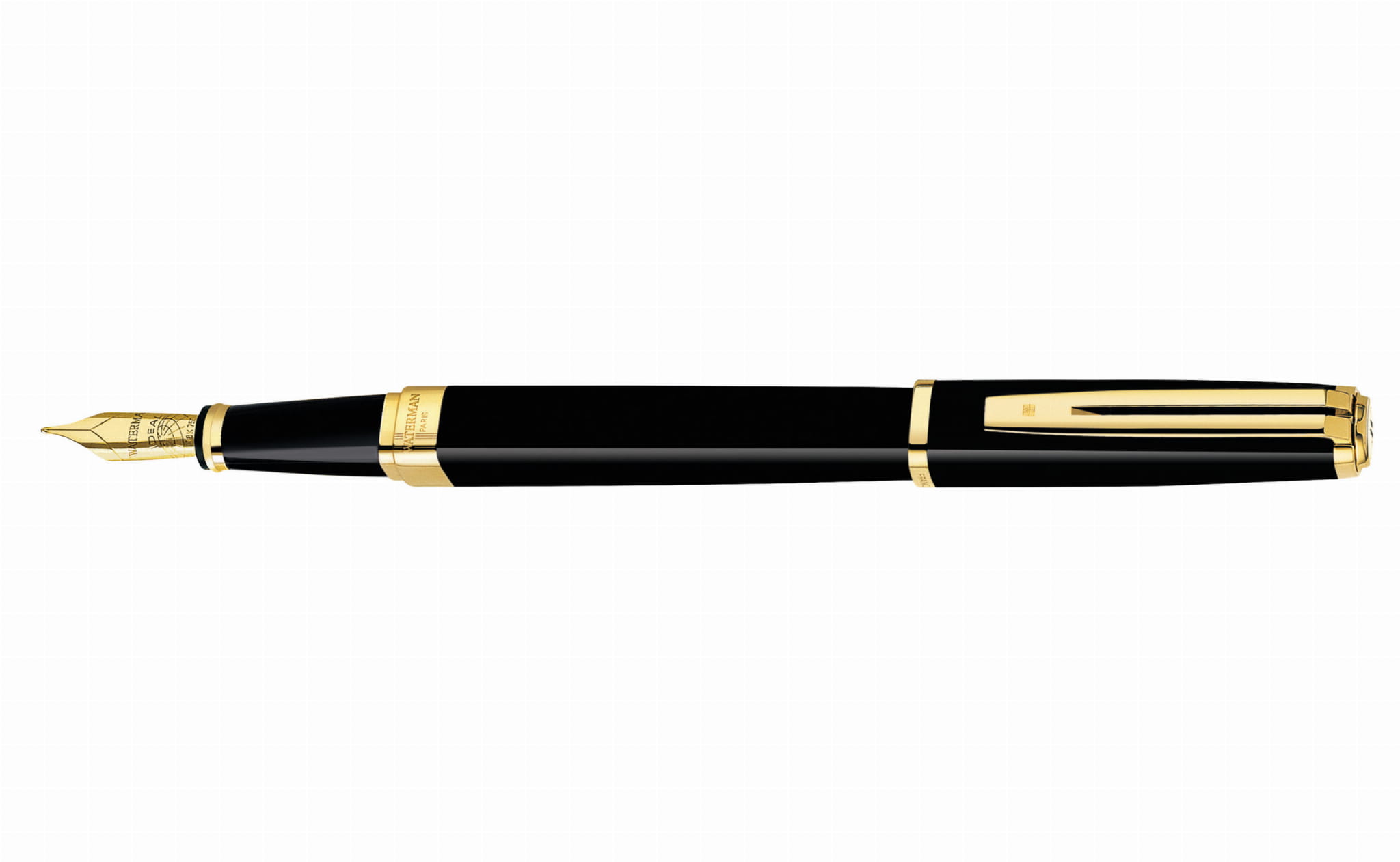 Pióro Wieczne Waterman Exception Slim Laka Czarna Gt