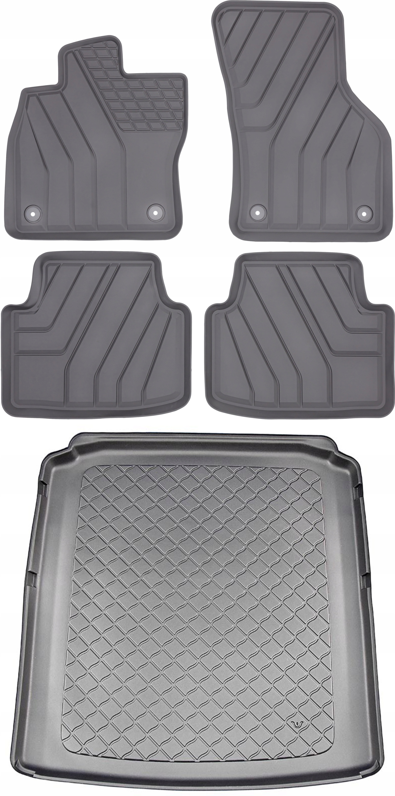 Škoda Octavia IV Kombi 5D 2020- Sada Gumové rohože rohož batožinového priestoru