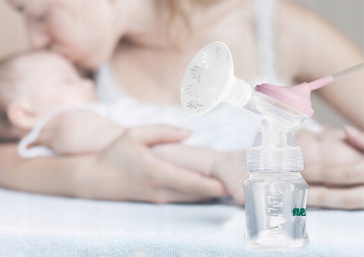 Laktator elektryczny Neno Bella bezprzewodowy PEŁNY ZESTAW Pojemność 150 ml