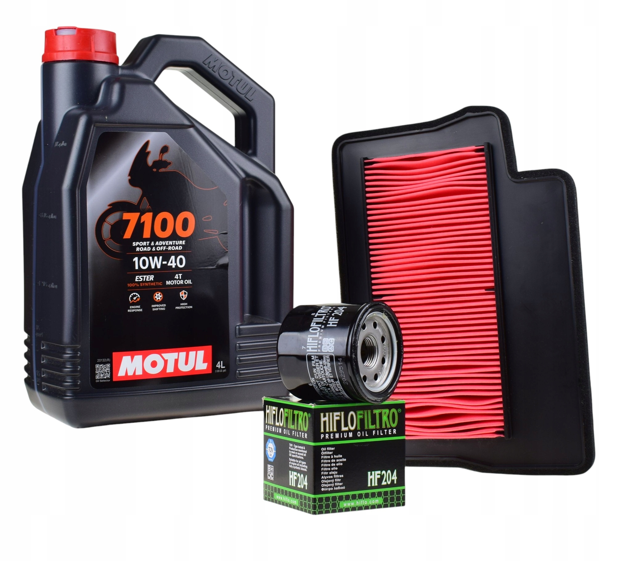 Olej Motul 7100 filtr oleju powietrza Yamaha Tracer 9 Gt 21-25r.