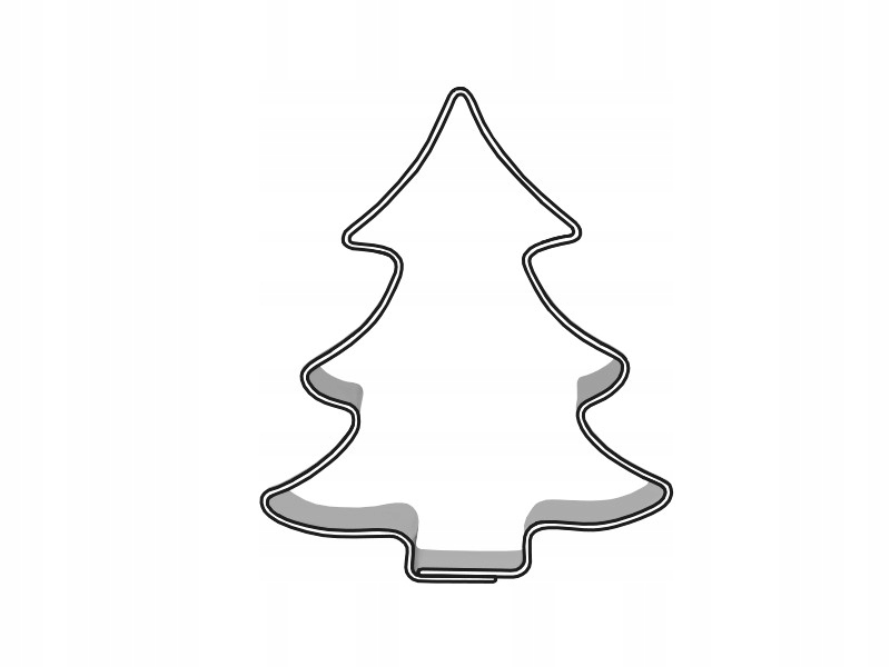 

Foremki bożonarodzeniowe, wykrawacz Choinka 3,6 cm