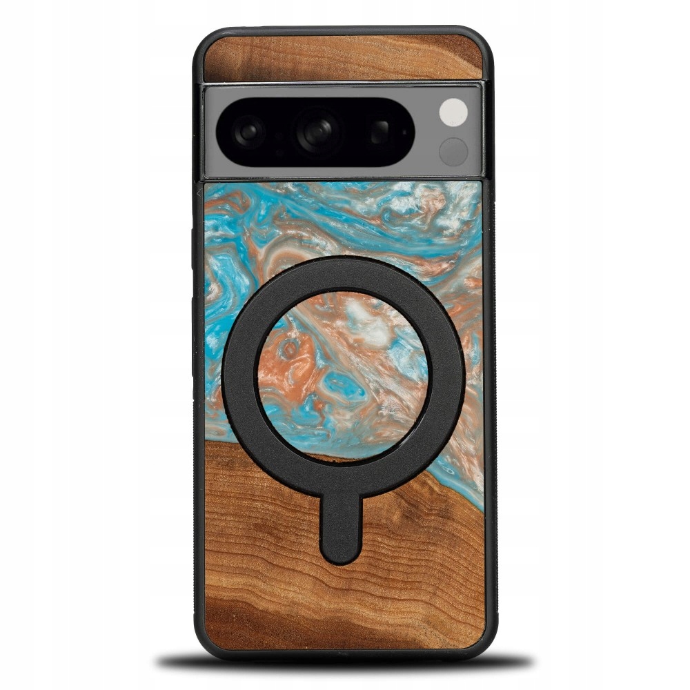 Pouzdro Bewood Unikátní pro Google Pixel 8 Planety Saturn s MagSafe