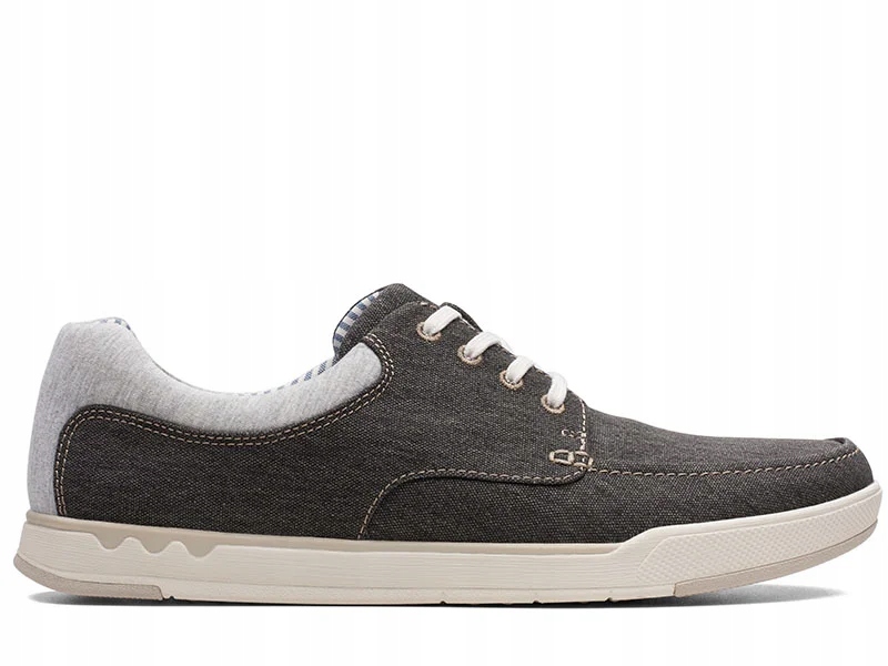 Clarks Pánské polobotky Step Isle Lace velikost 40 černé, textilní