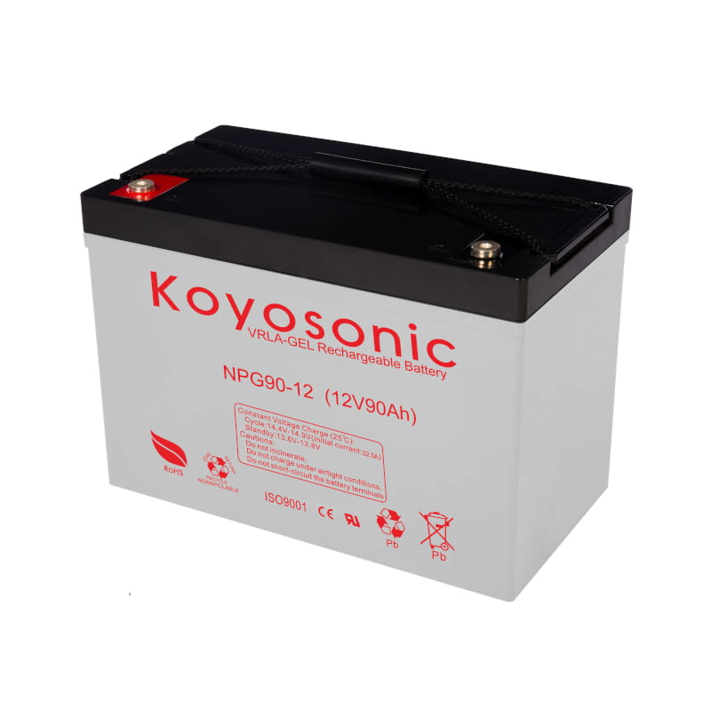Koyosonic Akumulátor Vrla Gelový NPG90-12 12V 90Ah 29KG Životnost 12 Let