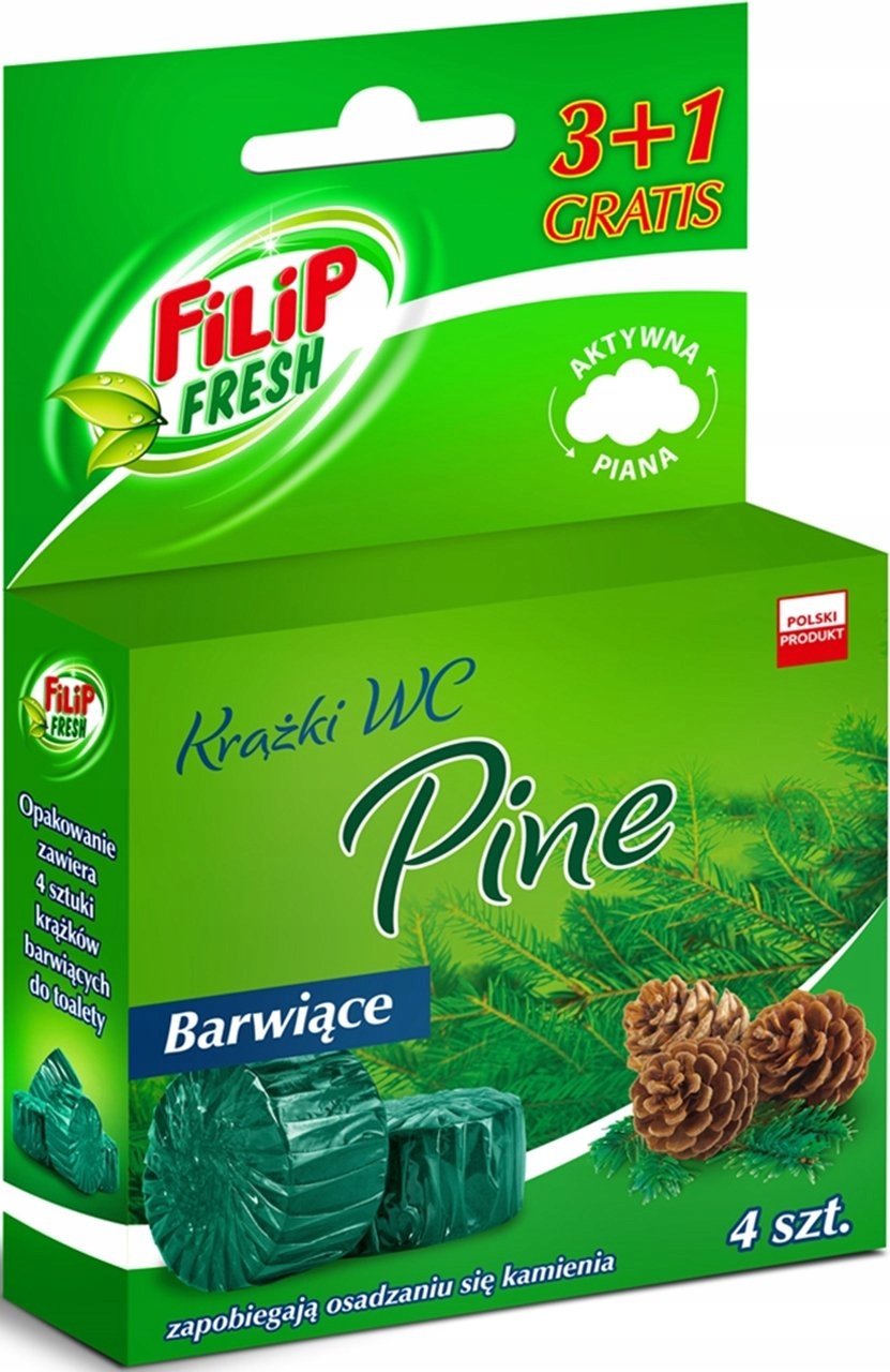 

Filip Fresh Krążek Barwiący Do Wc Leśny 4X50G