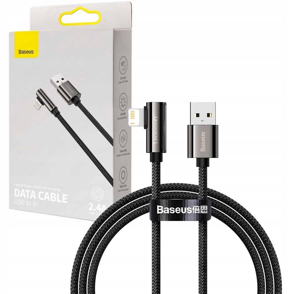 

Kabel Baseus Legend, Usb-a Lightning, 480 Mb/s 2m