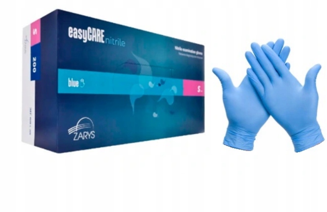 

Rękawice Nitrylowe Bezpudrowe S Rękawiczki 100SZT