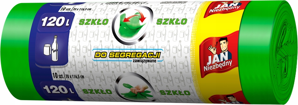 

Worki Na Śmieci Szkło 120L 10 Szt Jan Niezbędny